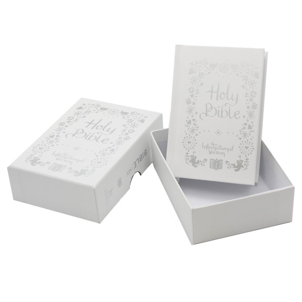 White NIV Christening Gift Bible