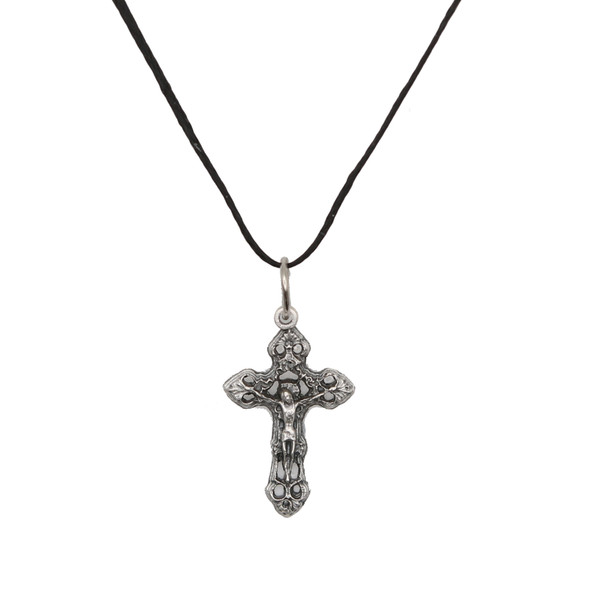 Westminster Abbey Cord Cross Necklace