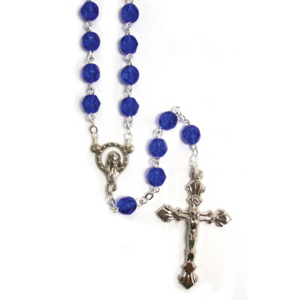 September - Sapphire Birthstone Rosary