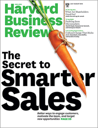 Harvard Business Review, July/August 2012 ^ BR1207