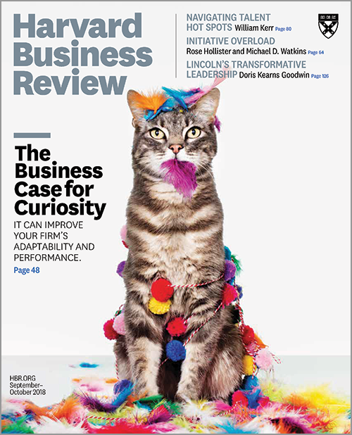 Harvard Business Review, September/October 2018 ^ BR1805