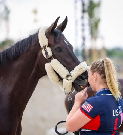 馬術馬選手如何抵達巴黎奧運會場。（圖／翻攝自IG@usefeventing）