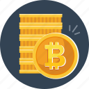 bitcoin, coins, cryptocurrency, currency, digital, money