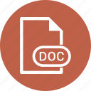 doc, extension, file, file format