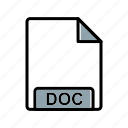 doc, extension, file