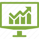 analytics, graph, statistics, chart