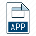 app, extension, file, format