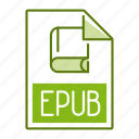 epub, extension, file, format