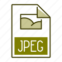 extension, file, format, jpeg