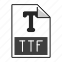 extension, file, format, ttf