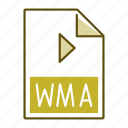 extension, file, format, wma