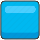 1f7e6, blue, square