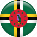 dominica, country, flag, nation