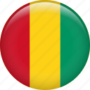 guinea, country, flag, nation