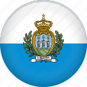 flag, san marino, country, nation