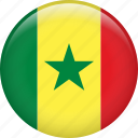 senegal, country, flag, nation