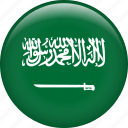 country, flag, saudi arabia, nation