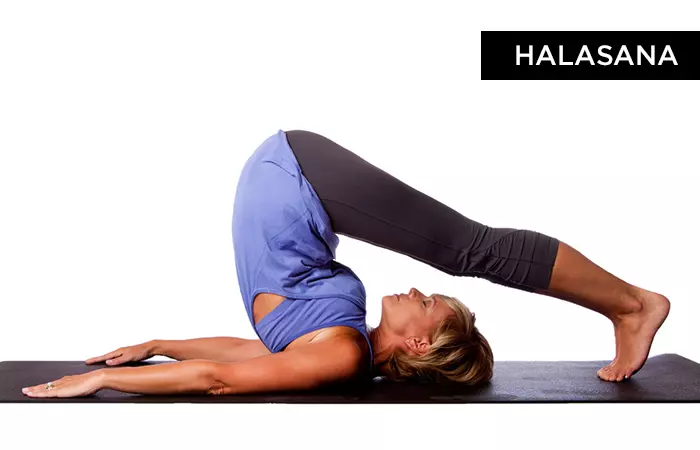 Halasana for depression