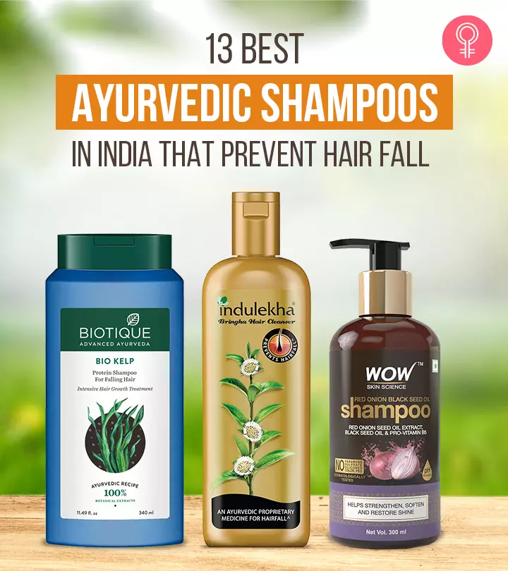 13 Best Ayurvedic Shampoos In India That Prevent Hair Fall_image