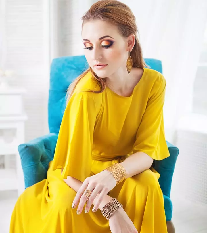 Simple makeup hacks that work amazingly with yellow outfits for a bright, cheerful look.