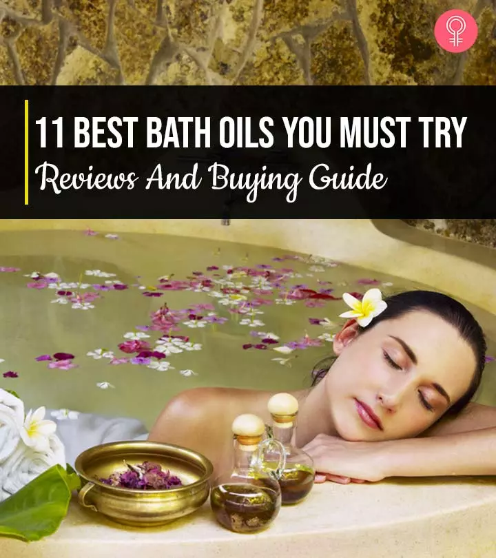 Rejuvenate yourself with the best bath oils that nourish and tone the skin and relieve stress.