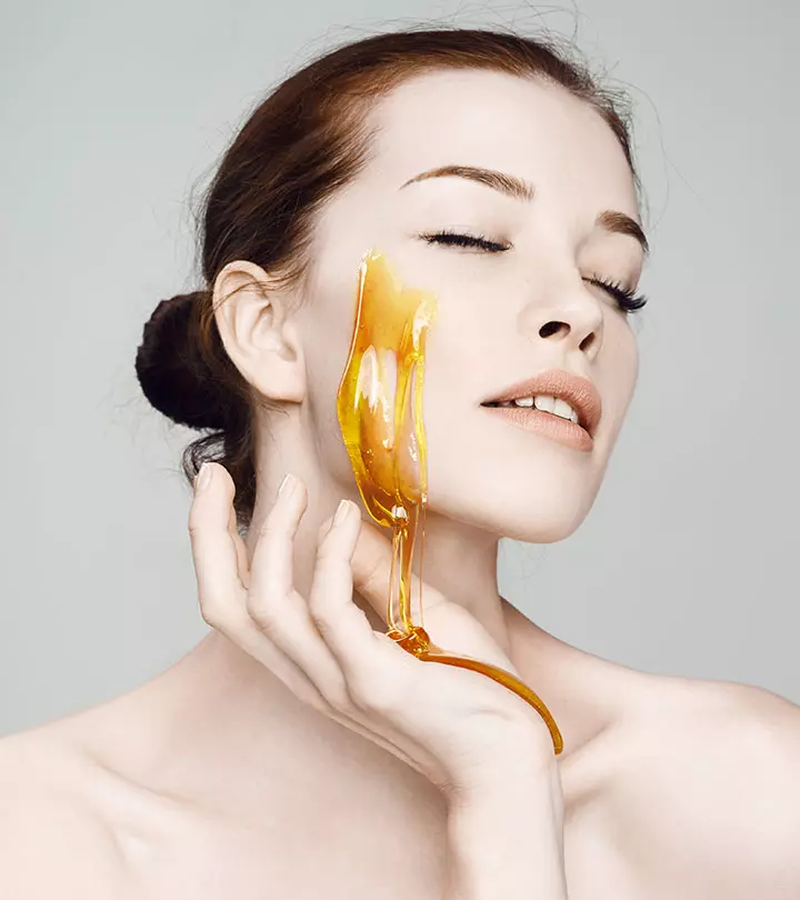 You can use it as a honey substitute in your DIY masks to rejuvenate your skin.