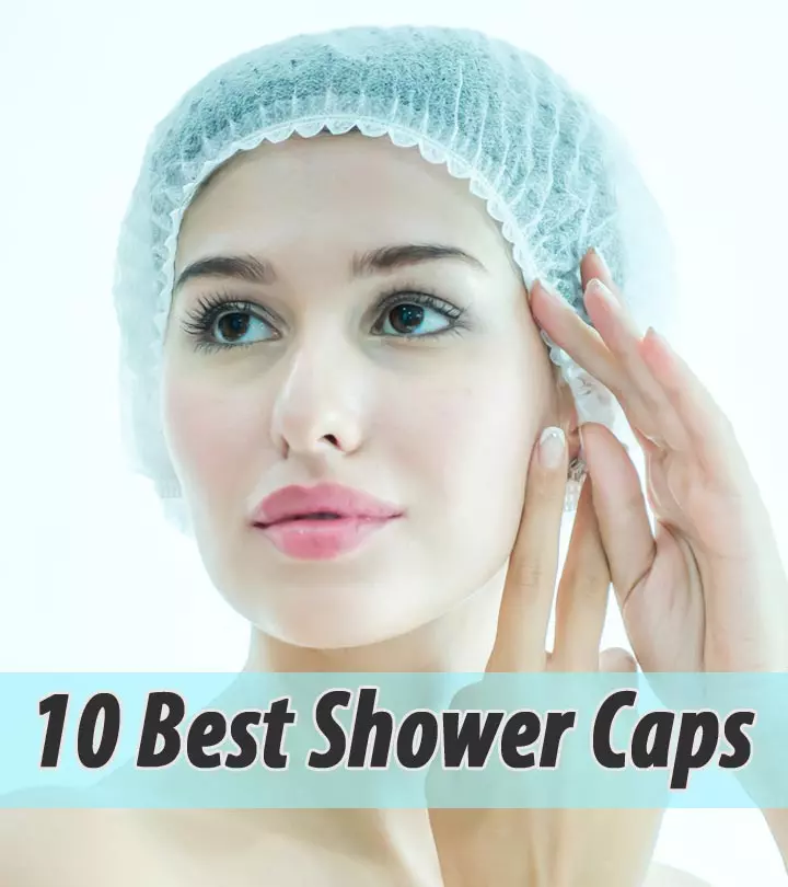 Prevent getting unnecessarily wet inside the shower with waterproof and protective caps.