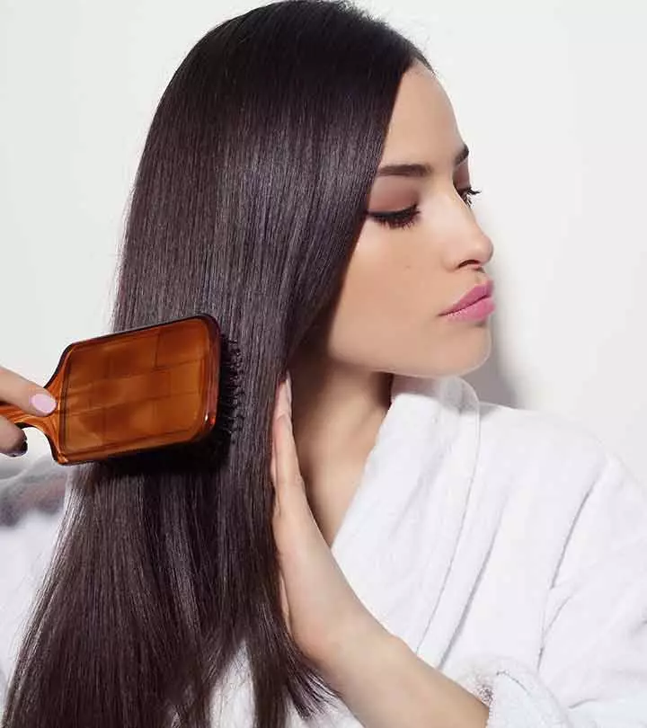 Fix your tresses and add smoothness to them without hurting your scalp's delicate skin.