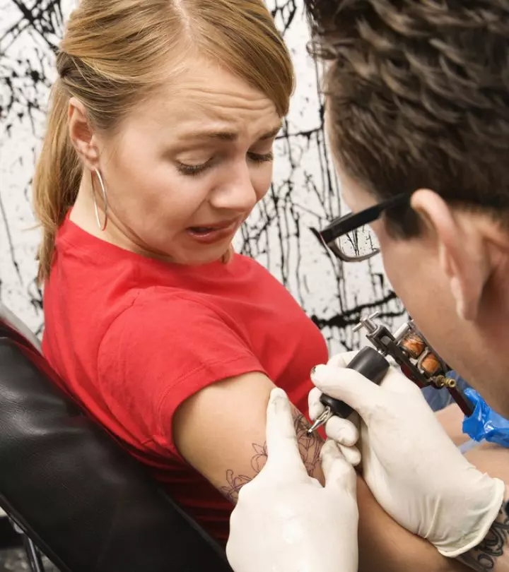 Discover a potential skin risk of getting a permanent tattoo on sensitive skin.