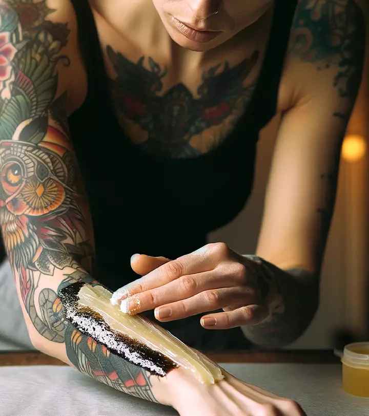 Wax off those tiny, pesky hairs for a vibrant tattoo!