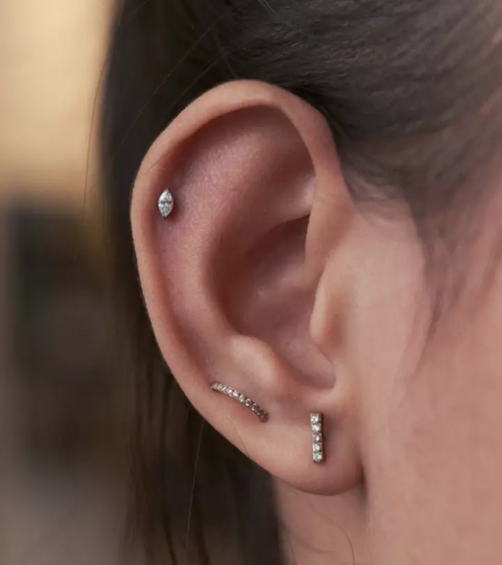 Bedazzle your ear with this unique piercing and make heads turn!