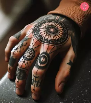 Express your edgy style with unique knuckle ink ideas.