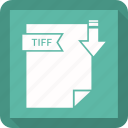 document, extension, format, paper, tiff