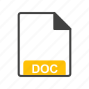 doc, extension, file