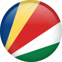 seychelles, circle, country, flag, national, nation