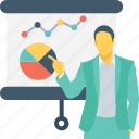 chart, diagram, graph, pie, presentation