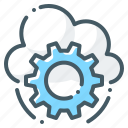 cloud, cogwheel, options, preferences, setting, settings