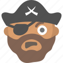 arrr, emoji, eye, face, patch, pirate, somali