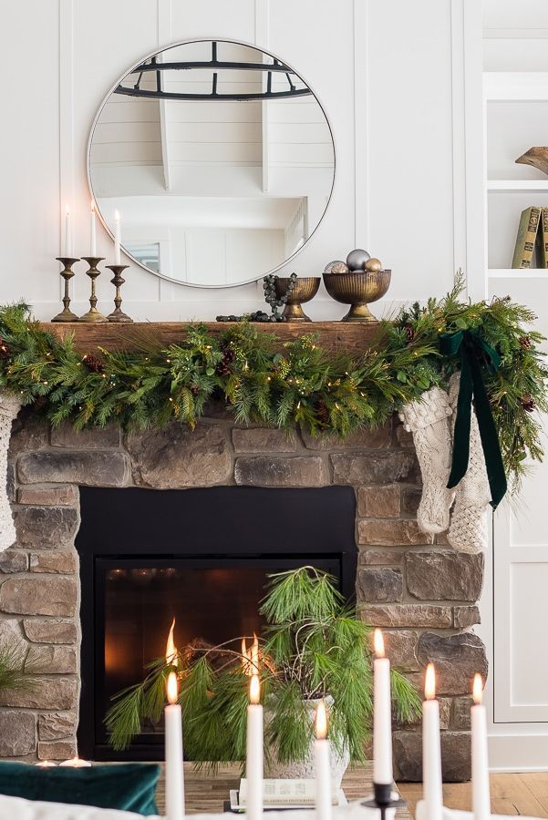 Christmas Mantel