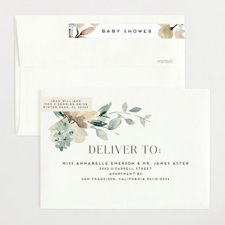 Dried Botanicals color: envelope-skinnywrap-and-address-label