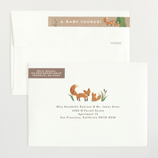 Kraft color: envelope-skinnywrap-and-address-label