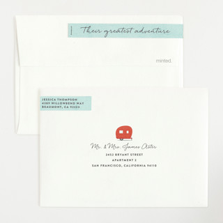 Ruby color: envelope-skinnywrap-and-address-label