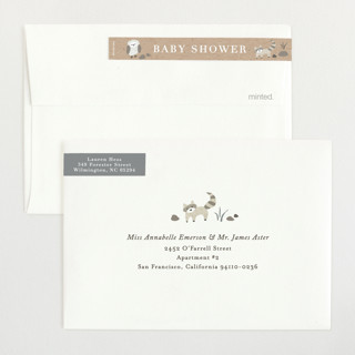 Kraft color: envelope-skinnywrap-and-address-label