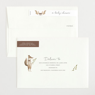 Neutral color: envelope-skinnywrap-and-address-label