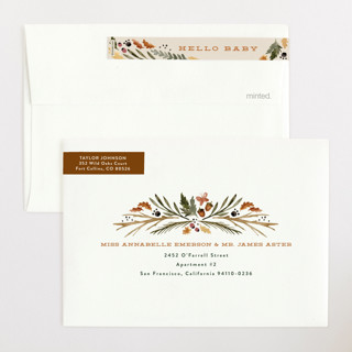 Butternut color: envelope-skinnywrap-and-address-label