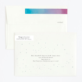 Twilight color: envelope-skinnywrap-and-address-label