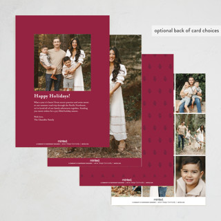 Mulberry color: Back of Card Options