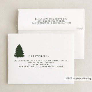 Balsam Fir color: FREE Recipient Addressing