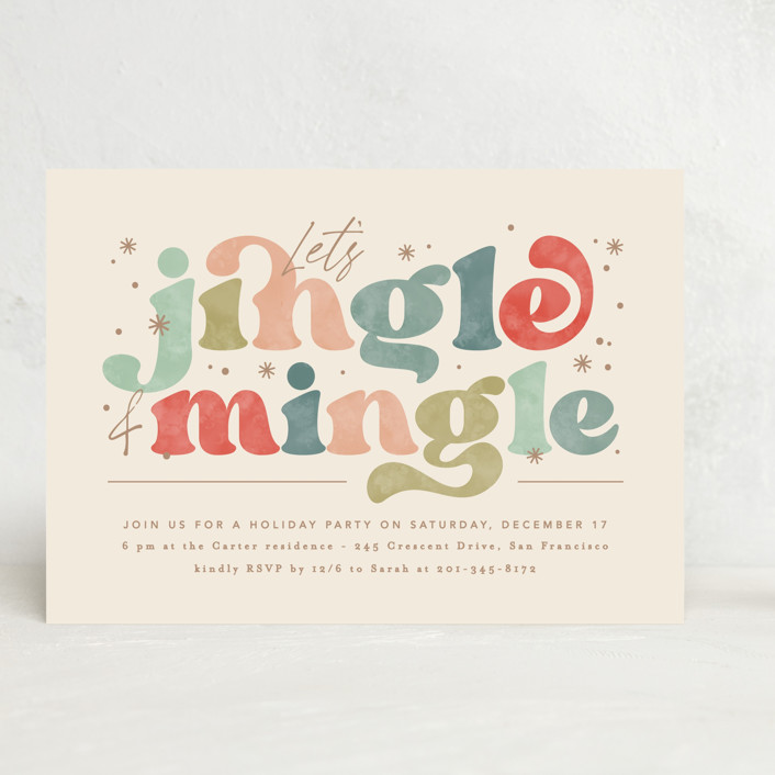 Jingle and mingle type by Creo Study