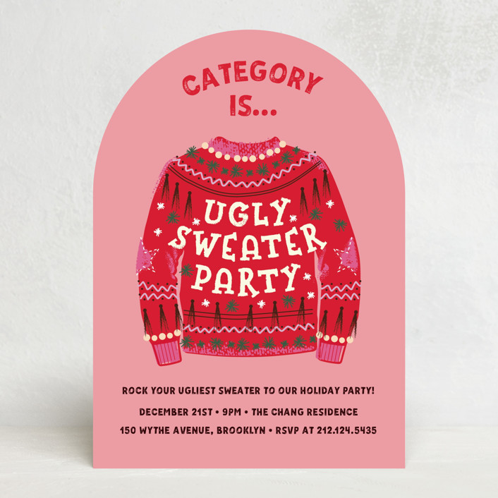 Ugly Sweater by Jennifer Lew